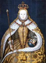 Queen Elizabeth I of England in her coronation robes